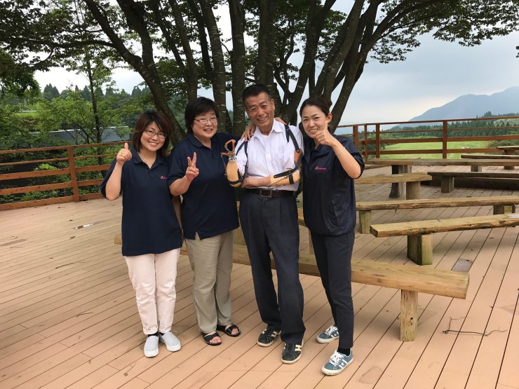 居ても立ってもおられず『風の丘』へ