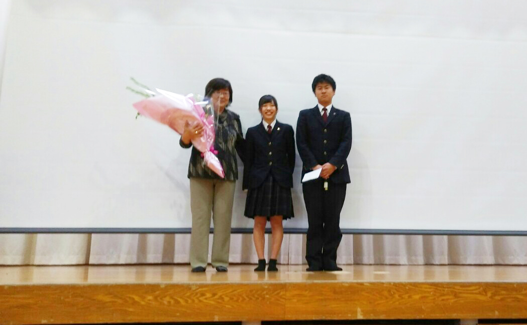 我が母校での講演「目の前のことに真剣に立ち向かおう」