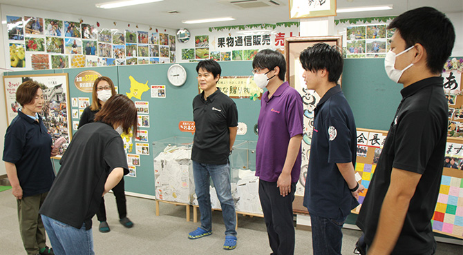 大嶌屋　社内朝礼コンクール