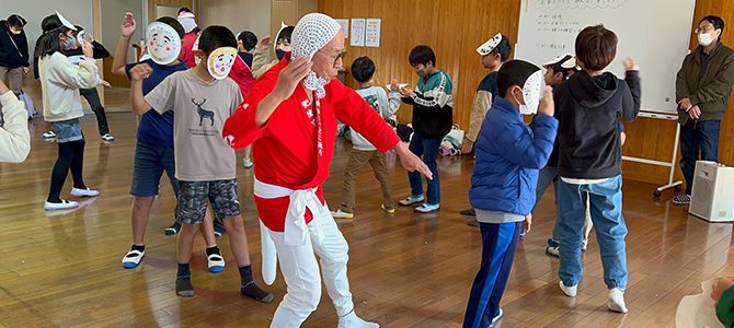 学校行事「当尾小まつり」に参加